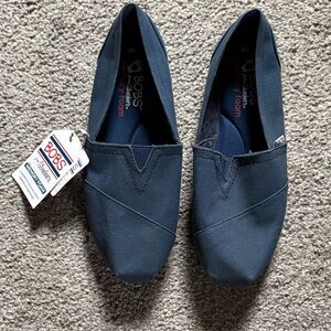 Skechers Men's Dark Blue Slip-On Loafers